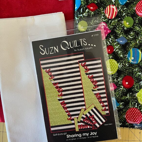 Quilt Kit - Perfect for the Holidays_Christmas_Xmas - Picture 2 of 2